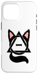 Coque pour iPhone 16 Pro Max Chat Thêta Delta Fierté Therian