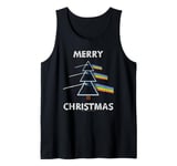 Pink Floyd The Dark Side of the Moon Prism Christmas Tree Tank Top