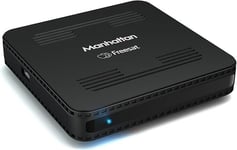 Manhattan SX Freesat HD Box, Black Subscription Free TV