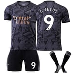 Arsenal F.C. 22-23 Bortalag Jersey G.JESUS Nr 9 Fotbollströja kit W V 20