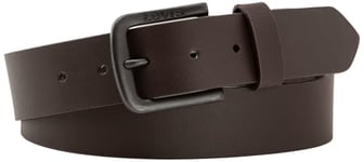 Levi's Seine Metal Ceinture, Dark Brown, 80 Homme