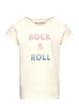 Short Sleeves Tee-Shirt Cream Zadig & Voltaire Kids