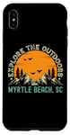 Coque pour iPhone XS Max Myrtle Beach, Caroline du Sud - Explorez le plein air