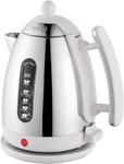 Dualit Lite Kettle Polished Gloss Finish 72015 (Gloss White Trim)