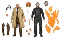 NECA Michael Myers - RXZER23, Halloween 2, Pack of 2 Action Figure, Multicolor