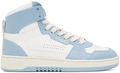 Axel Arigato Trainers Dice Hi White Dusty Blue 4UK EU37  US6.5 Leather Retro