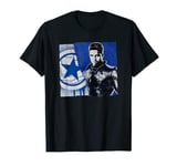 Marvel The Falcon and The Winter Soldier Bucky Barnes Flag T-Shirt