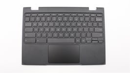 Lenovo Chromebook 100e Palmrest Cover Touchpad Keyboard US Black 5CB0R07036