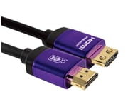 SCP 990UHDV Premium Certified W/Ethernet HDMI Cable 18Gbps 4K60 4:4:4 HDCP 2.2 HDR 1.8m