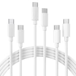 aLink USB Type C Charge Rapide, [Lot de 3, 1M] Câble USB C pour iPhone 15 Plus Pro Max samsung Galaxy S20/S22 Ultra S21 iPad Pro 2020, iPad Air 4, MacBook Air 2023, Google Pixel, Huawei,Switch PS5