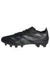 adidas Mixte Predator League Football Boots Multiground Chaussures, Core Black/Carbon/Gold Metallic, 40 2/3 EU