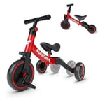 Tricycle pliable évolutif en draisienne