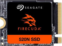 FireCuda 520N 1024GB NVMe Gaming SSD, M,2 2230-S2,PCIe G4 x4, avec Services Rescue, Modellnr,: ZP1024GV3A002