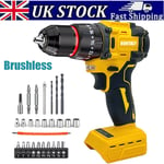 For Dewalt DCD796N 18v XR Li-Ion Brushless Compact Combi Hammer Drill Or DCD795