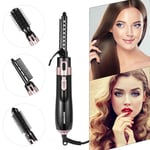 4 IN 1 Air Wrap Blow Hair Styler Curler Straightener Hot Air Comb Brush