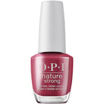 OPI Nature Strong Vernis à Ongles d'Origine Naturelle/Vegan, Give A Garnet, 15 ml