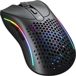 Gaming Model D 2 Souris De Jeu Sans Fil - Ergonomique, 66 G, Jusqu`À 210 H De Batterie, Capteur Optique 26K, 6 Boutons Programmables, 80M De Clic, Fps, Mmo, Moba, Battle Royale - Noir Mat