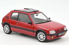 PEUGEOT 205 GTi 1.9 PTS Rims - 1991 - red - Norev 1:18