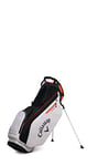 Callaway Golf Fairway Stand Bag (Black/Cream Plaid/Orange)