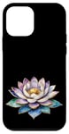 Coque pour iPhone 12 mini Fleur de lotus Yoga métaphysique