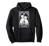 Tarot Card Mystic Cats | The Lovers Valentines Day | Couples Pullover Hoodie