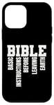 Coque pour iPhone 12 mini INSTRUCTIONS DE BASE AVANT DE QUITTER LA TERRE - B.I.B.L.E