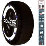 Polaire - Chaînes neige textile pneu 175/70R14 185/65R14 205/40R17 - Noir