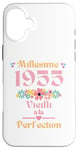 Coque pour iPhone 16 Plus 70 ans femme 1955 idée cadeau anniversaire drôle humour mam