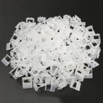 200x Système de Nivellement Carrelage Sol Mural Espaceur Niveau Pince Clip 1mm Bo31711