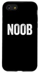 Coque pour iPhone SE (2020) / 7 / 8 Noob New Gamer Jeu vidéo Noob