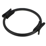 Jorzer 1pc Double Handle Pilates Yoga Ring, Superior Yoga Circle Power Resistance Exercise Circle Fitness Dual Grip Ring for Toning Thighs Abs Legs 15 Inch