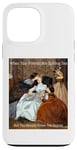 iPhone 13 Pro Max Funny Female Rage Renaissance Spill the Tea Gossip Art Meme Case