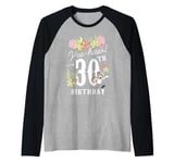 Nickelodeon SpongeBob SquarePants Sandy Cheeks 30th Birthday Raglan Baseball Tee