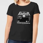 Marvel The Punisher Battle Van T-shirt Femme - Noir - S - Noir