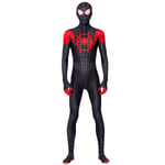 Miles Morales kostym Spiderman Cosplay Jumpsuit Cosplay kostym y