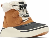 Sorel Youth Out N About Iv Chillz Wp Taffy/Black, Taffy, Black, 37