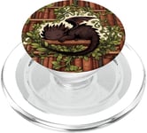 Livres Cute Black Dragon | Cottagecore Book Lover & Bookworm PopSockets PopGrip pour MagSafe