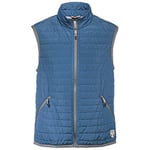 Dolomite Chaleco Ms Settantasei Quilted Veste sans Manche Mixte, Bleu (Ocean Blue), L