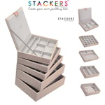 Stackers Classic Size Jewellery Box Blush Pink Design Your Own Set Free Delivery