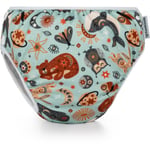 Bamboolik Swim Diapers Celestial Animals vaskbare svømmebleer Størrelse M 8-12 kg 1 stk.