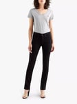 Levi's 312 Shaping Slim Jeans, Soft Black