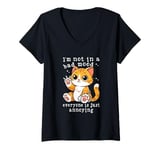 Womens I'm Not In A Bad Mood Everyone Is Just Annoying V-Neck T-Shirt