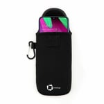 GENUINE INVENTCASE BLACK NEOPRENE POUCH CASE BAG FOR SAMSUNG GALAXY A40 2019