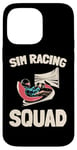 Coque pour iPhone 14 Pro Max Sim Racer Gamer - Simulation De Course Sim Racing