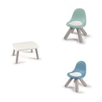 Smoby-Kid Table-Mobilier pour Enfant-Dès 18 Mois-Intérieur et Extérieur Kid Chaise-Mobilier pour Enfant-Dès 18 Mois-Intérieur et Extérieur-Vert Kid Chaise-Mobilier pour Enfant-Dès 18 Mois