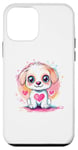 Coque pour iPhone 12 mini Sweet Puppy Love Heart Eyes