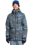 Quiksilver Snow Jacket Quest Stretch 20K JK Men Grey M