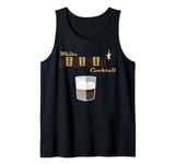 Big Lebowski White Russian Bowling Letters Tank Top