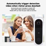 Doorbell Camera PIR Human Detection Battery Powered Wireless Smart WiFi Vide GFL