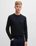 Boss Orange Kanovano Mens Crew Neck Jumper NOS - Dark Blue - Size 2XL